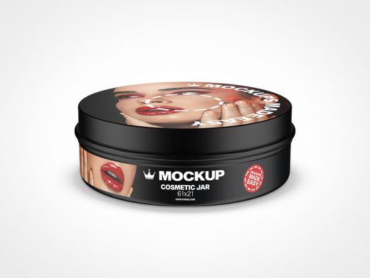 Cosmetic Tin Mockup 8r