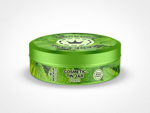 Cosmetic Tin Mockup 5r