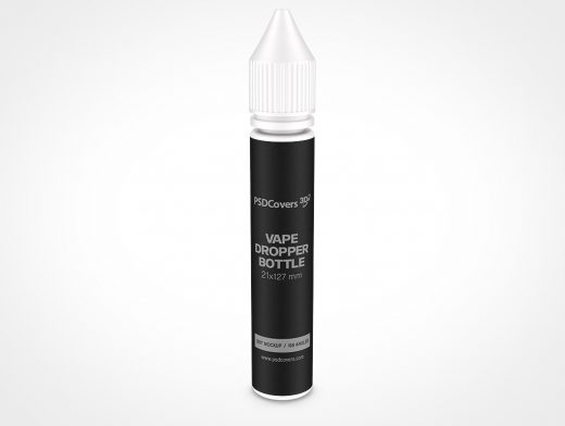 Vape Bottle Mockup 6r8