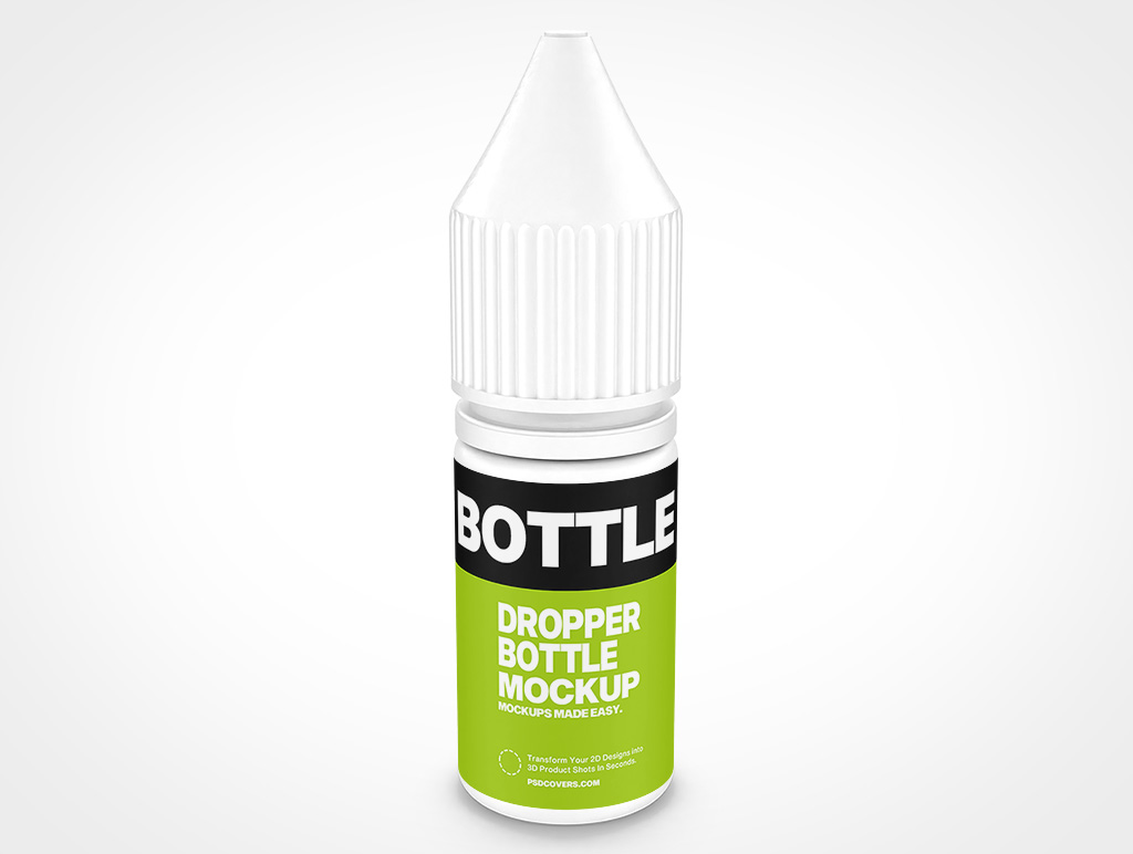 Vape Bottle Mockup 9r4