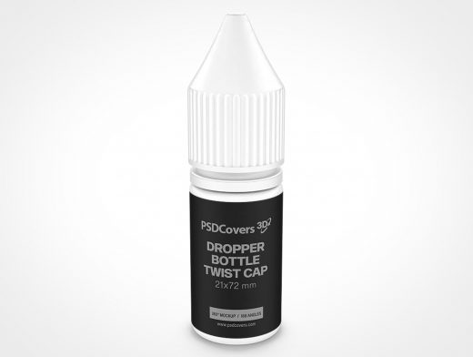 Vape Bottle Mockup 9r8