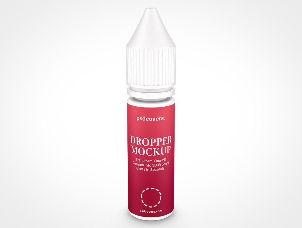 Vape Bottle Mockup 8r3