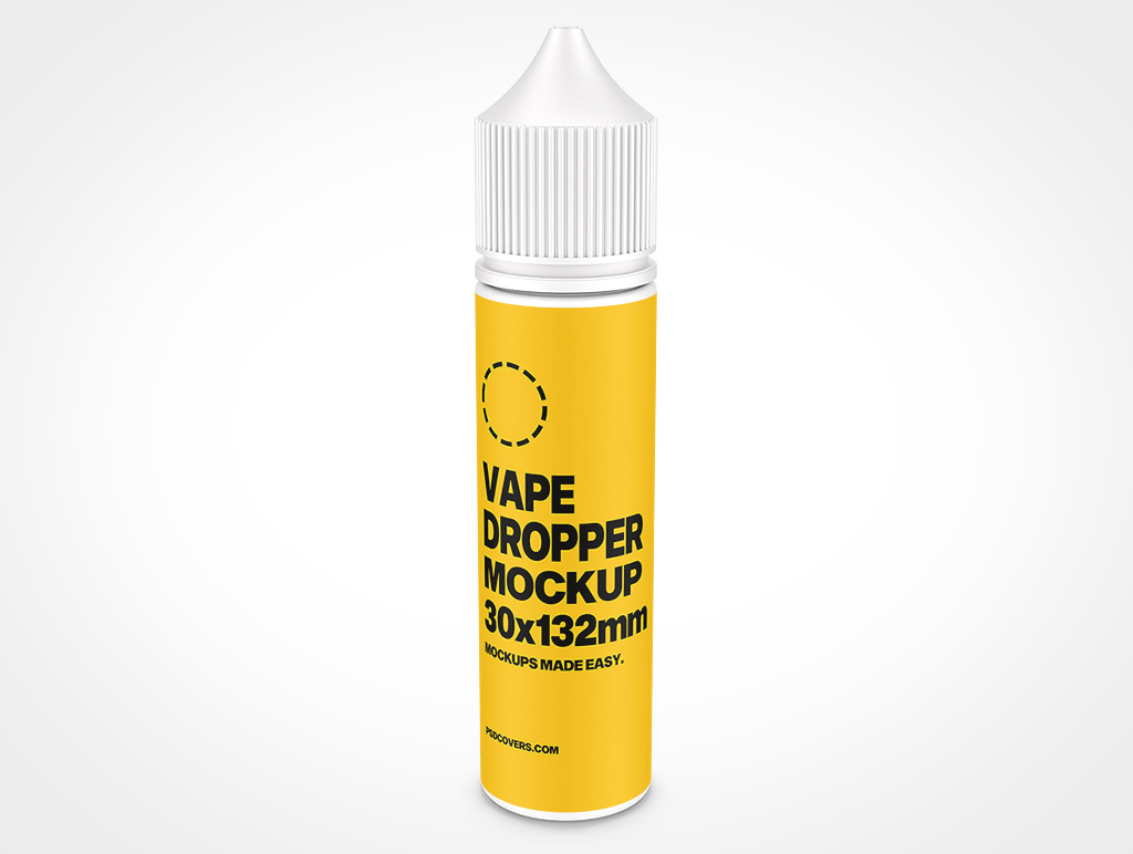 Vape Bottle Mockup 5r2