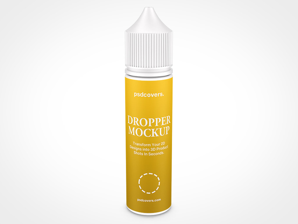 Vape Bottle Mockup 5r3