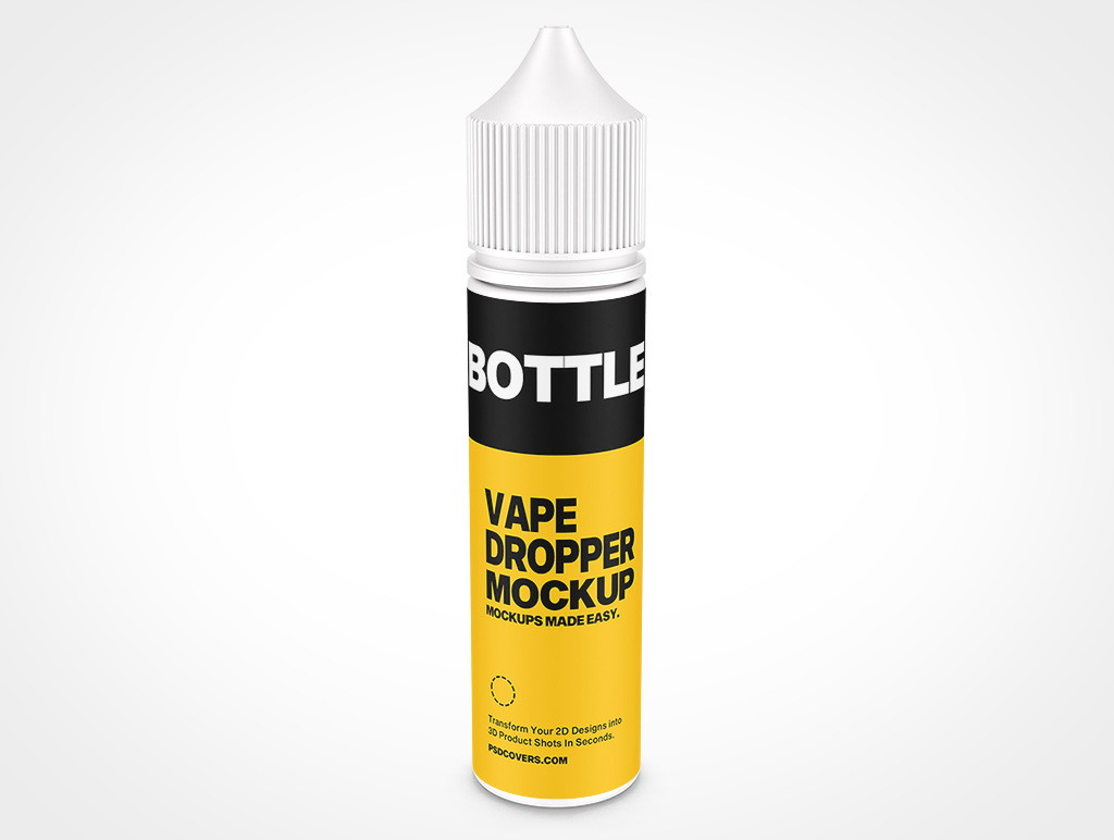 Vape Bottle Mockup 5r4