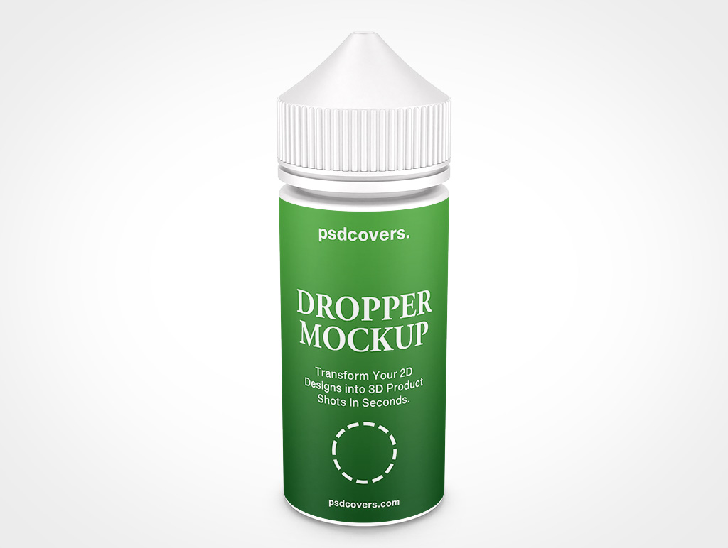 Vape Bottle Mockup 7r3