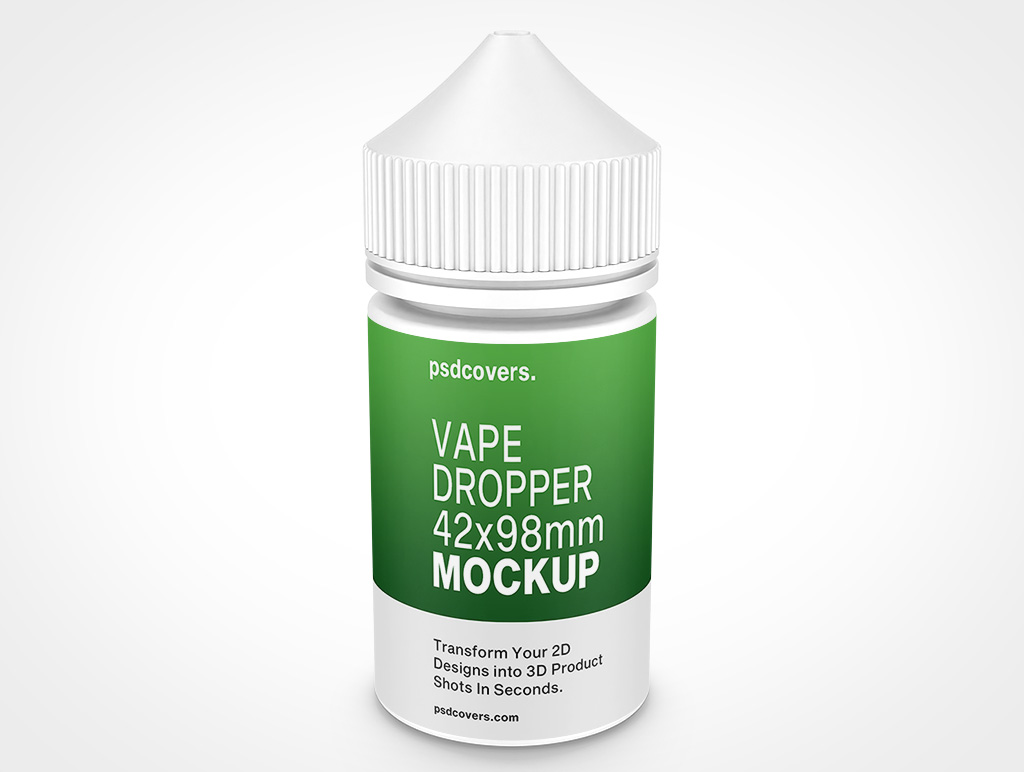Vape Bottle Mockup 10r