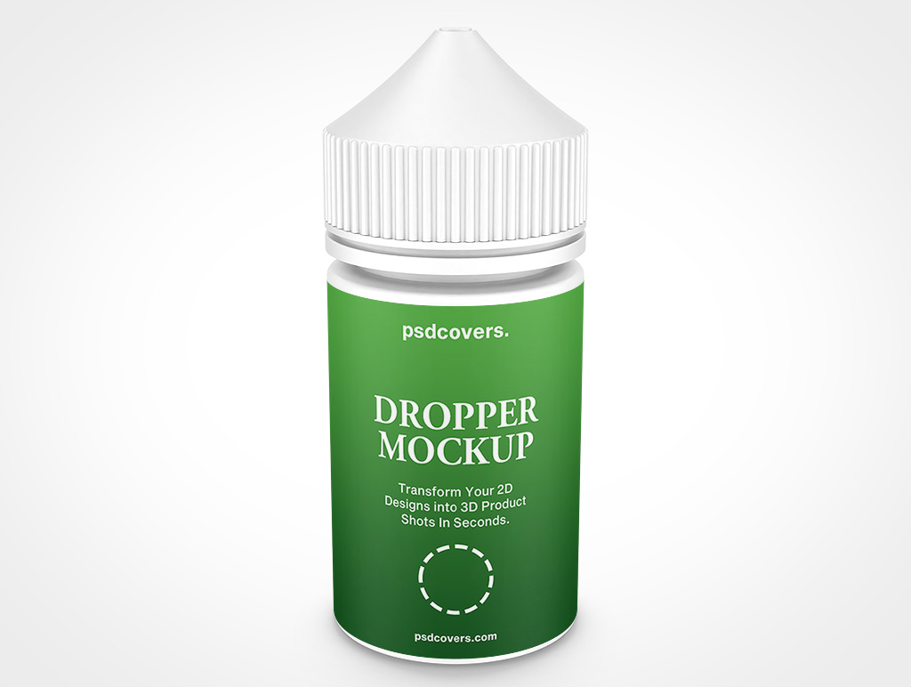 Vape Bottle Mockup 10r3