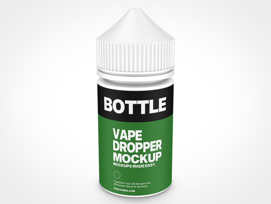 Vape Bottle Mockup 10r4