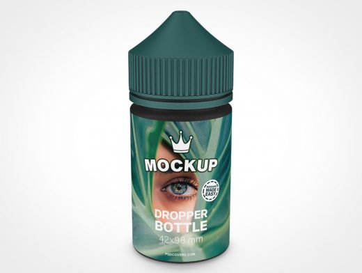 Vape Bottle Mockup 10r7