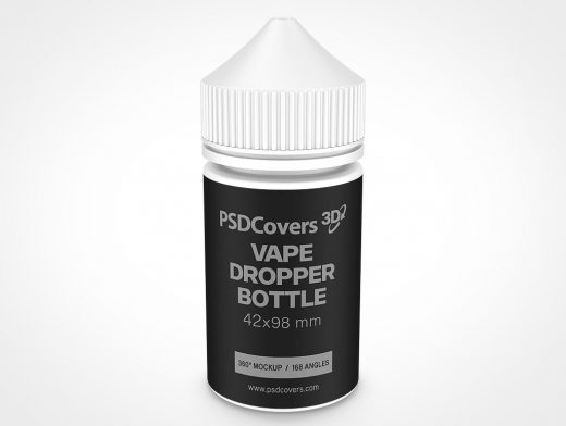 Vape Bottle Mockup 10r8