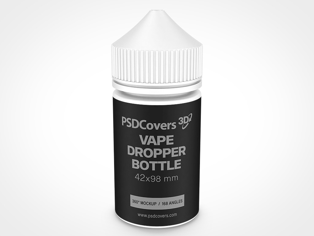 Vape Bottle Mockup 10r8