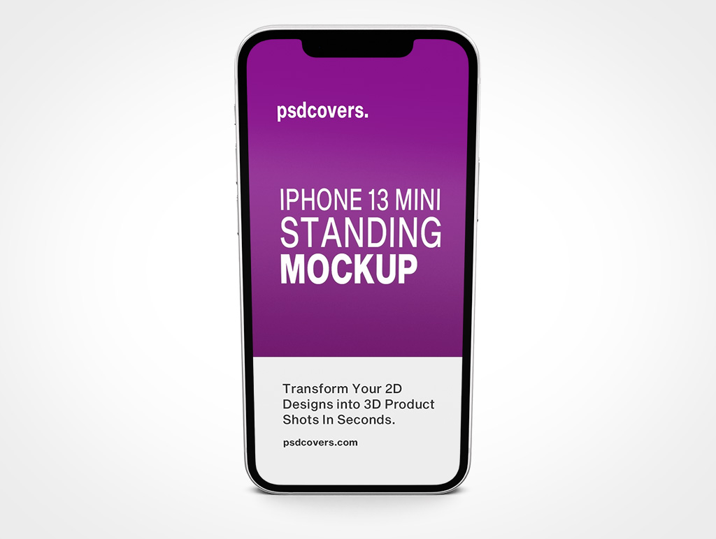 iPhone 13 Mini Mockup 2r3