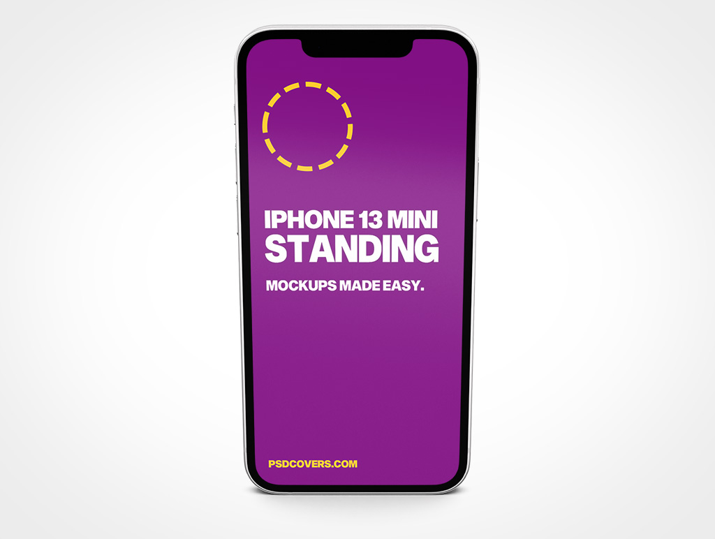 iPhone 13 Mini Mockup 2r4