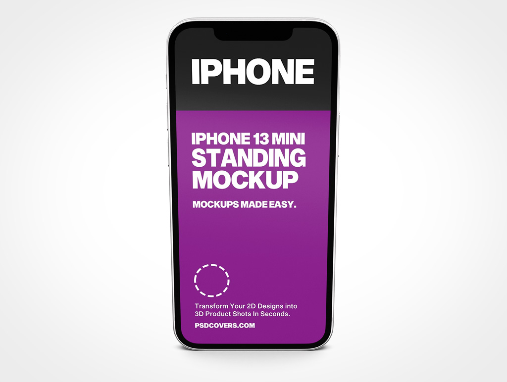 iPhone 13 Mini Mockup 2r6