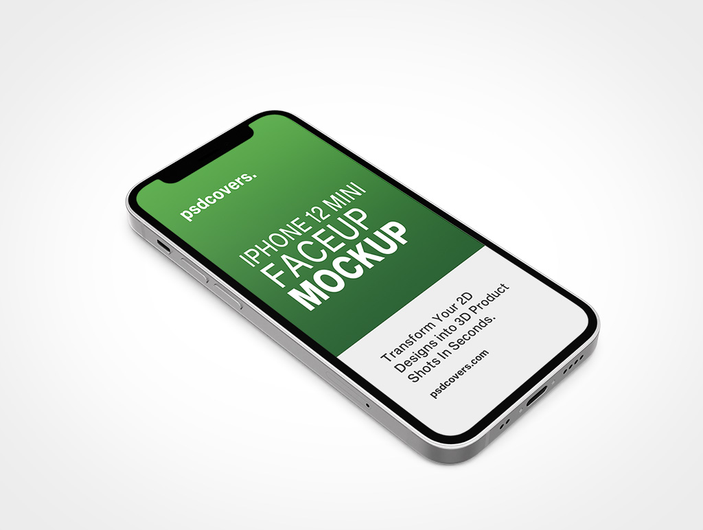 iPhone 12 Mini Mockup 2r3