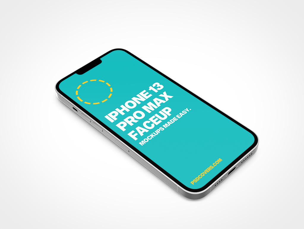 iPhone 13 Pro Max Mockup 1r4 13 PRO MAX MOCKUP FACEUP PORTRAIT