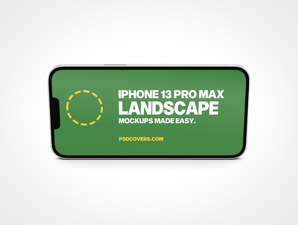 iPhone 13 Pro Max Mockup 3r4