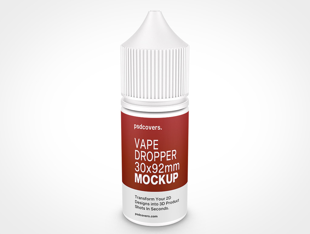 Vape Bottle Mockup 4r