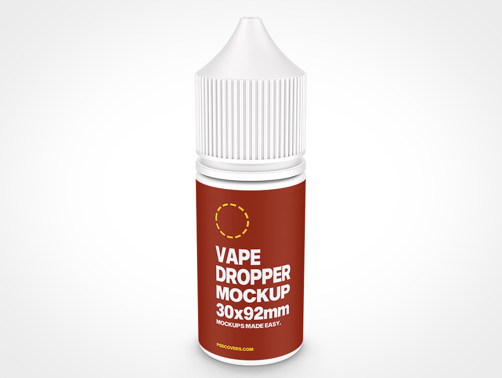 Vape Bottle Mockup 4r2