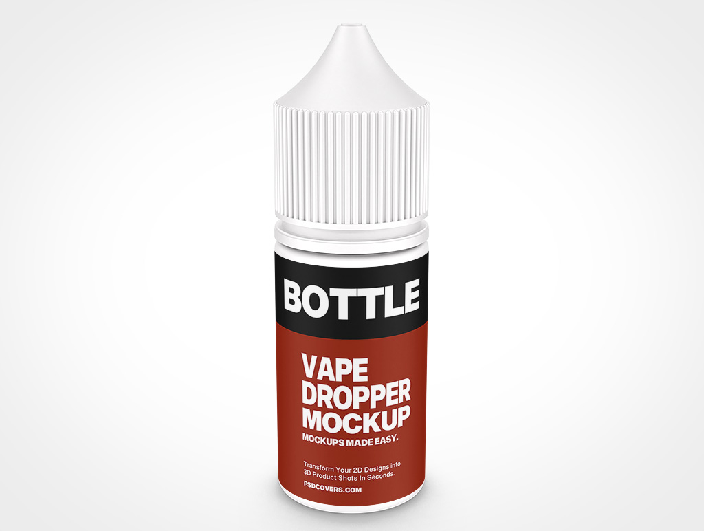 Vape Bottle Mockup 4r4
