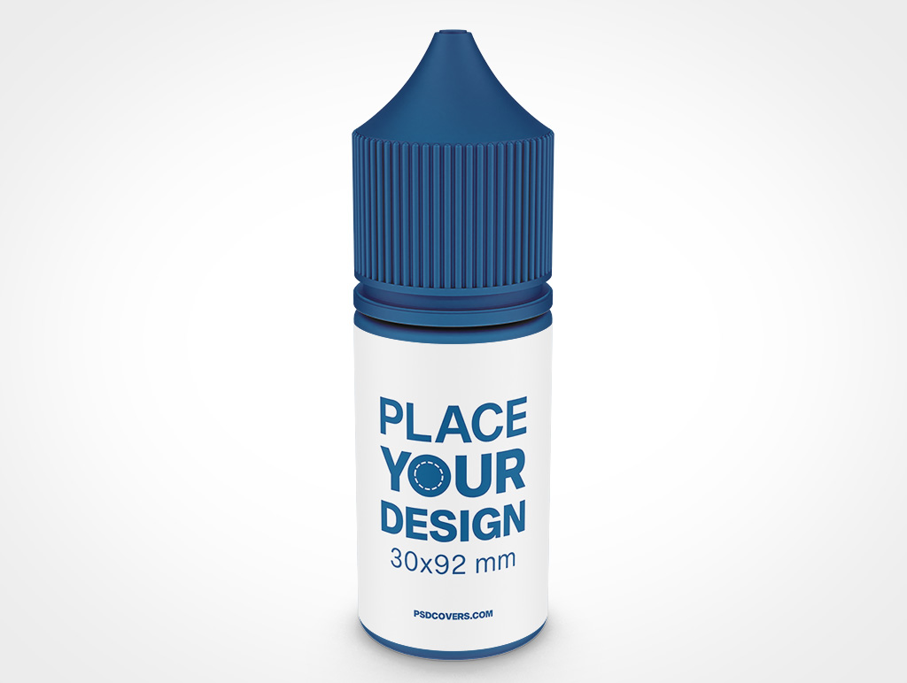 Vape Bottle Mockup 4r5