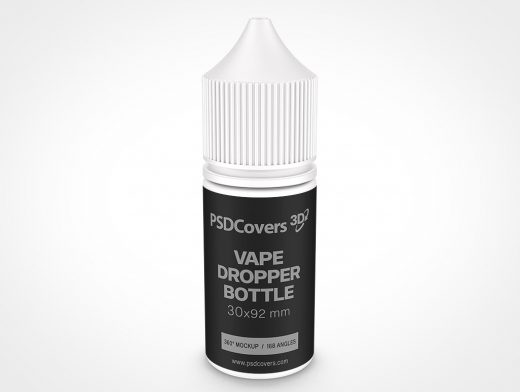 Vape Bottle Mockup 4r8