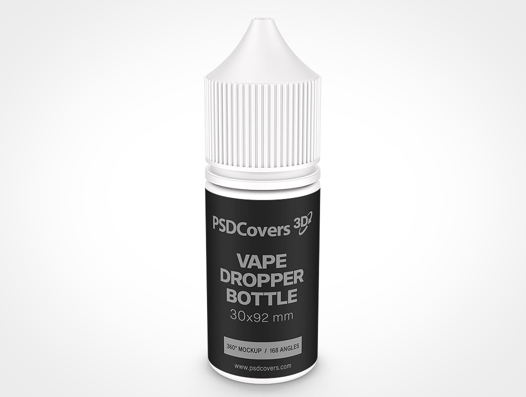 Vape Bottle Mockup 4r8