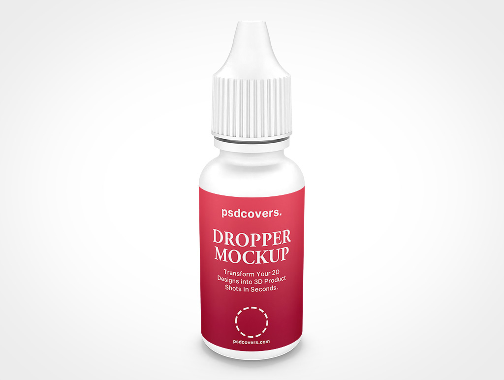 Dropper Bottle Mockup 2r5