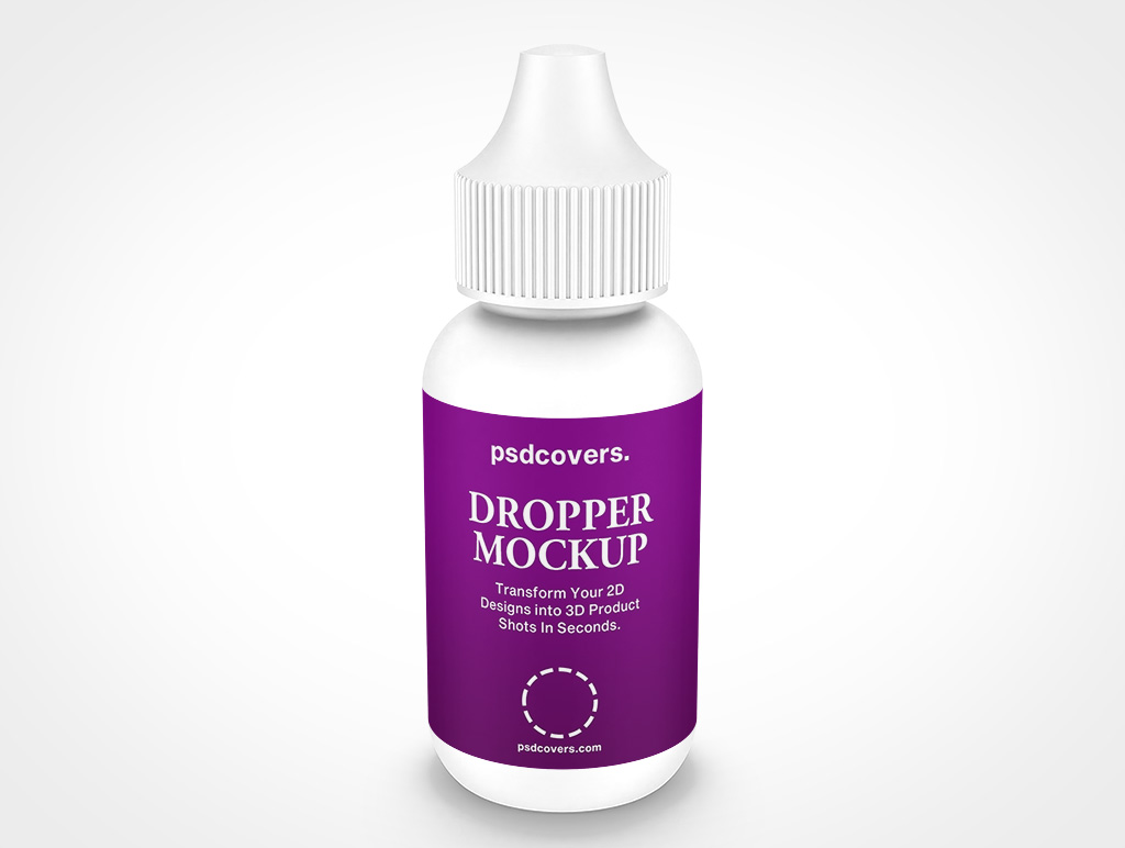 Dropper Bottle Mockup 3r5