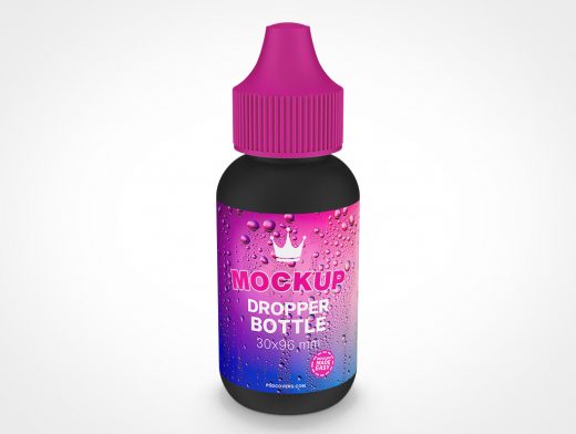 Dropper Bottle Mockup 3r