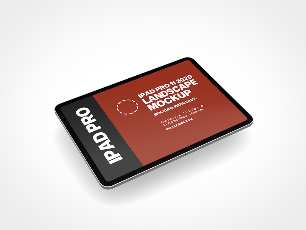 2020 iPad Pro 11 Mockup 1r4