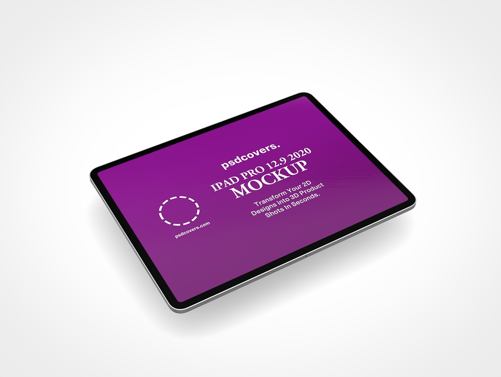 2020 iPad Pro 12.9 Mockup 1r5