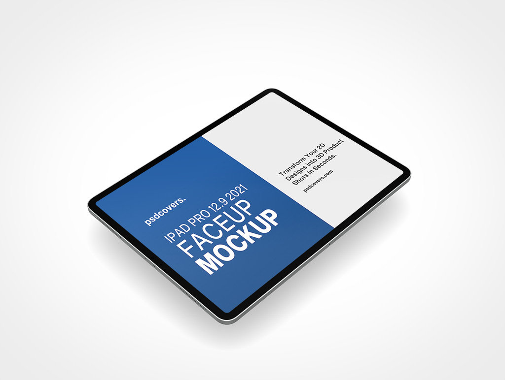 2021 iPad Pro 12.9 Mockup 3r7
