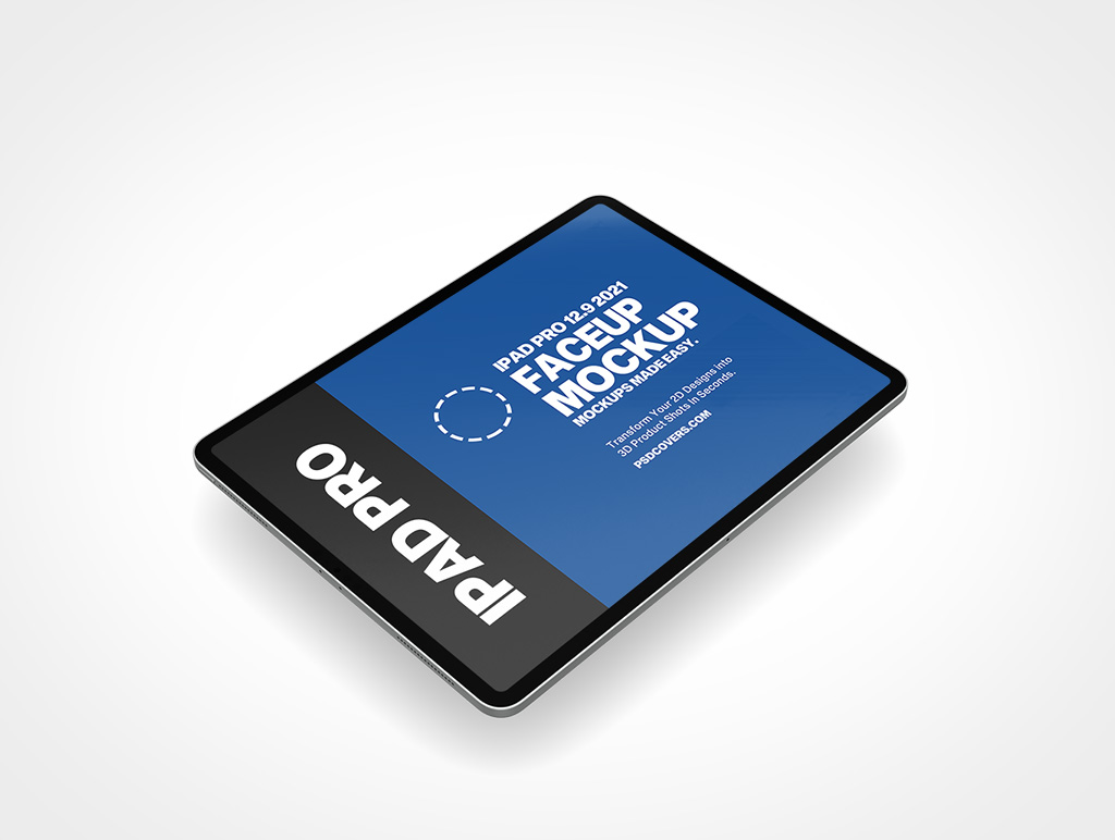 2021 iPad Pro 12.9 Mockup 3r4