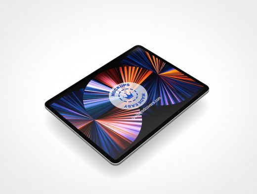 2021 iPad Pro 12.9 Mockup 3r