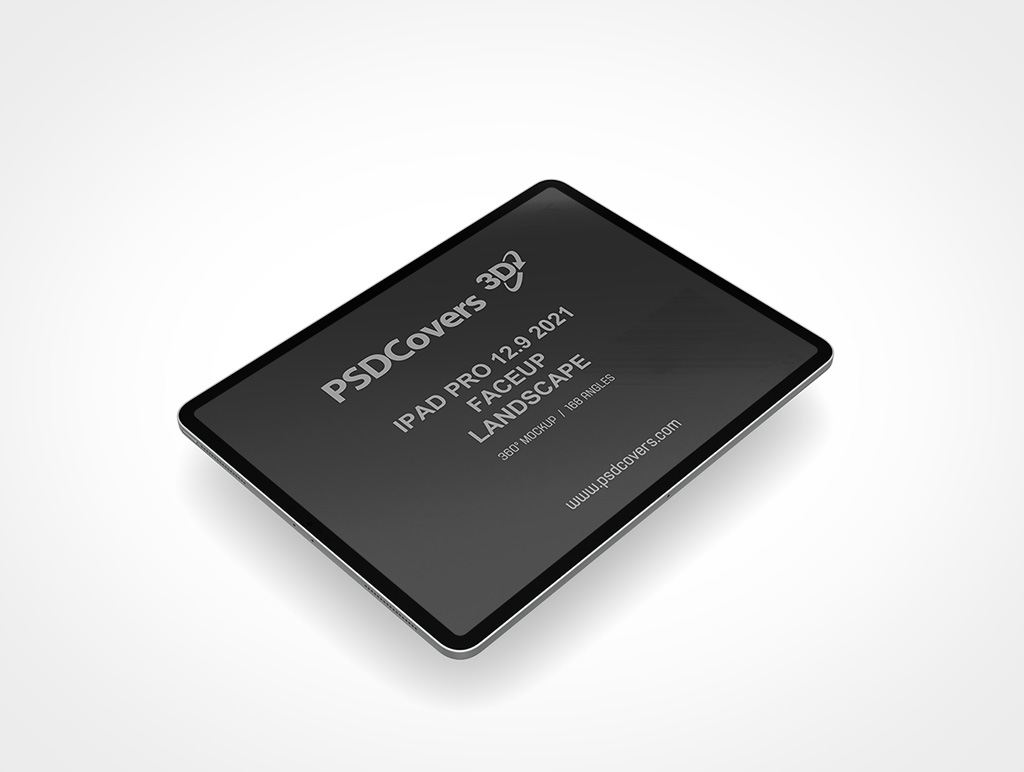 2021 iPad Pro 12.9 Mockup 3