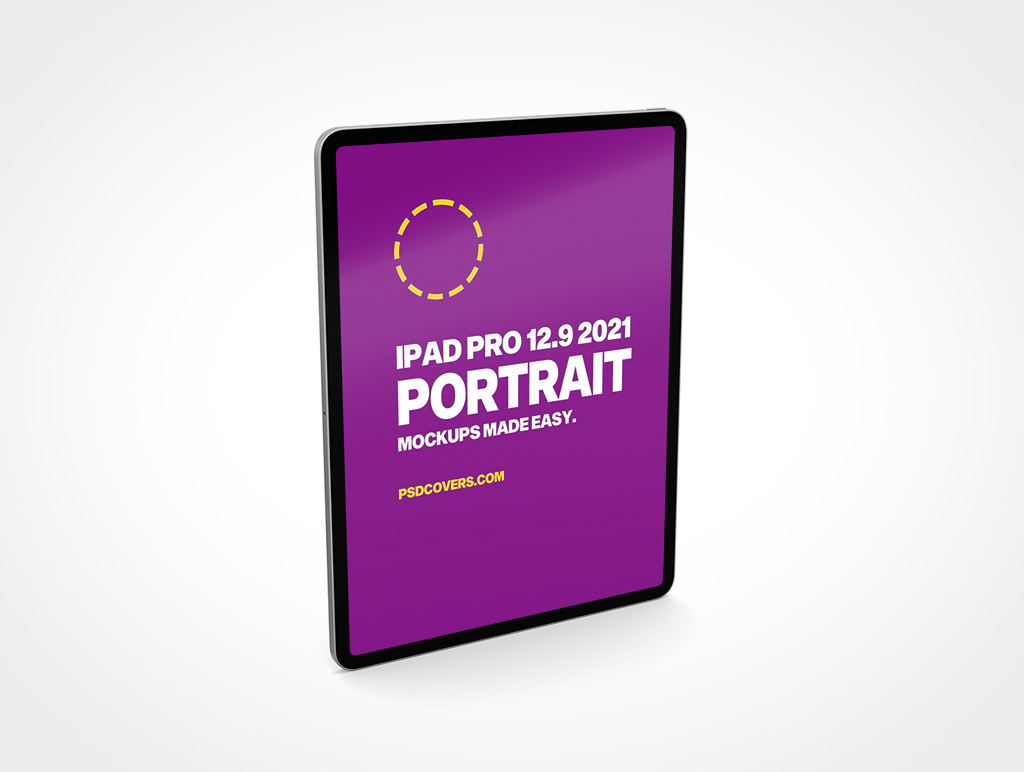 2021 iPad Pro 12.9 Mockup 1r5