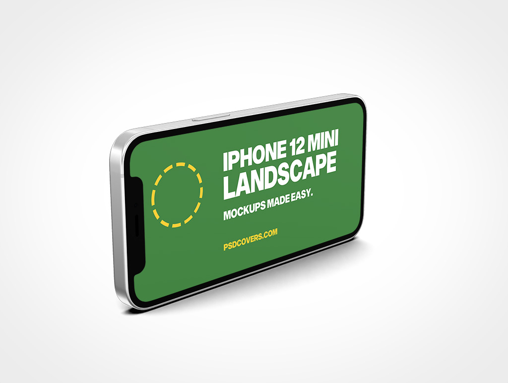 iPhone 12 Mini Mockup 3r4
