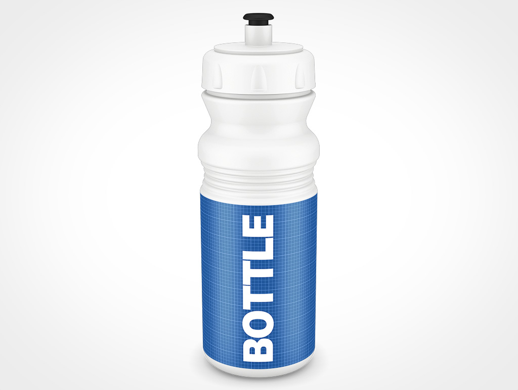 Plastic Water Bottle Mockup 3r2