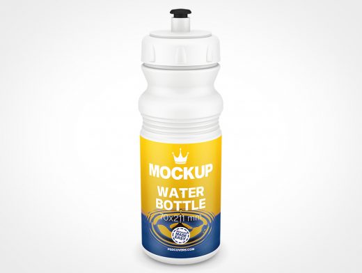 Plastic Water Bottle Mockup 3r