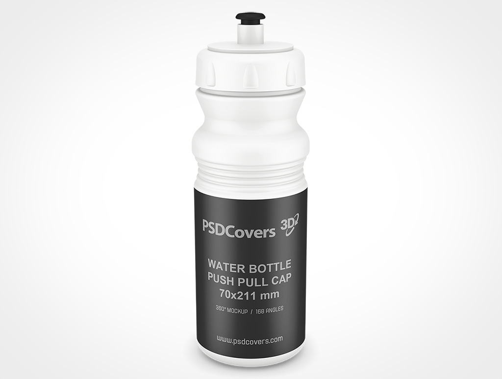 Plastic Water Bottle Mockup 3