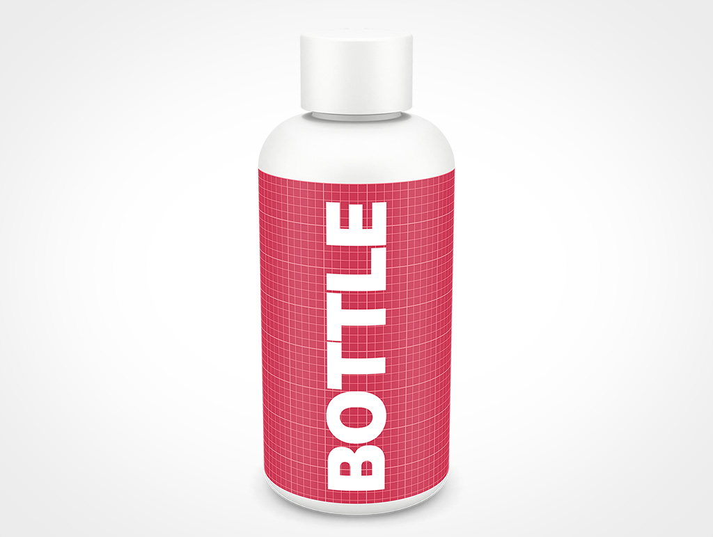 Cosmetic Cosmo Bottle Mockup 4r8