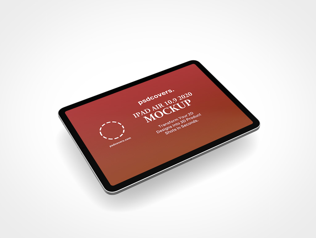 2020 iPad Air 10.9 Mockup 2r5