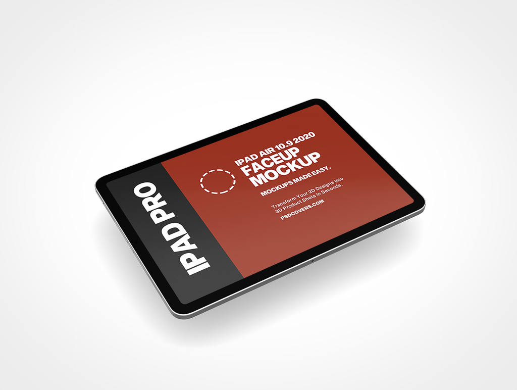 2020 iPad Air 10.9 Mockup 2r4