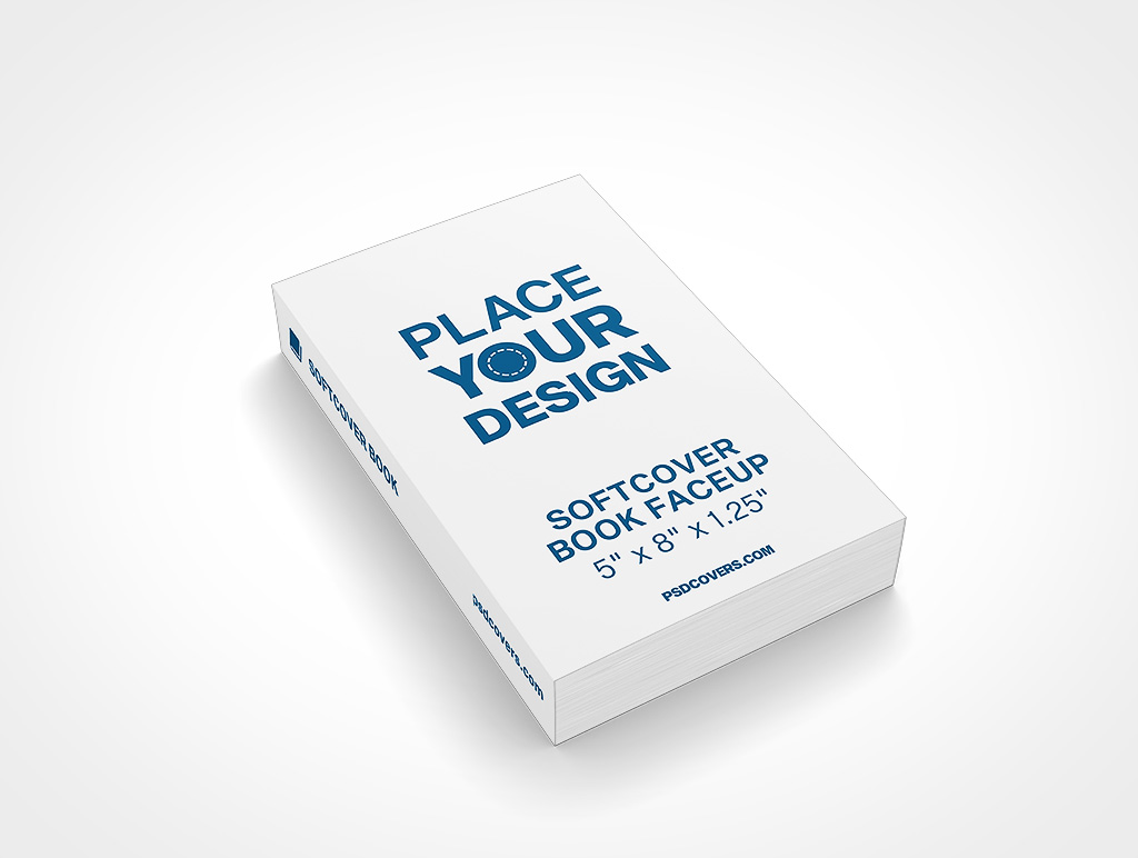 5x8 Softcover Book Mockup 1r3
