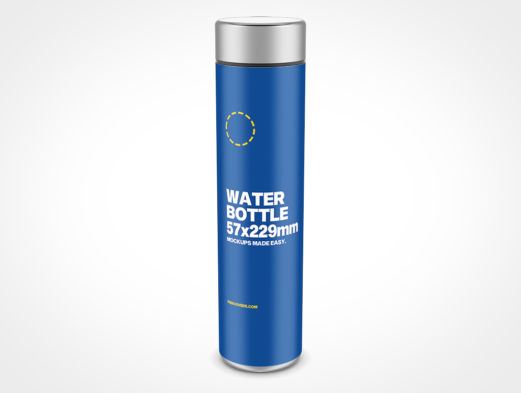 Steel Water Bottle Mockup 13r2