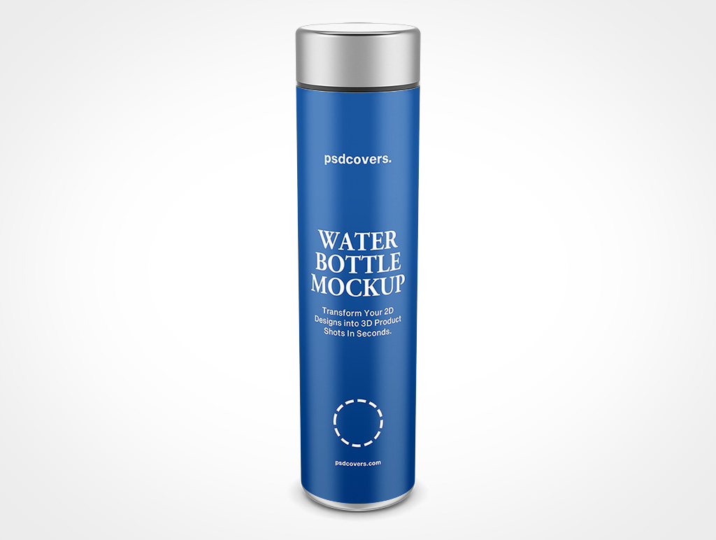 Steel Water Bottle Mockup 13r3