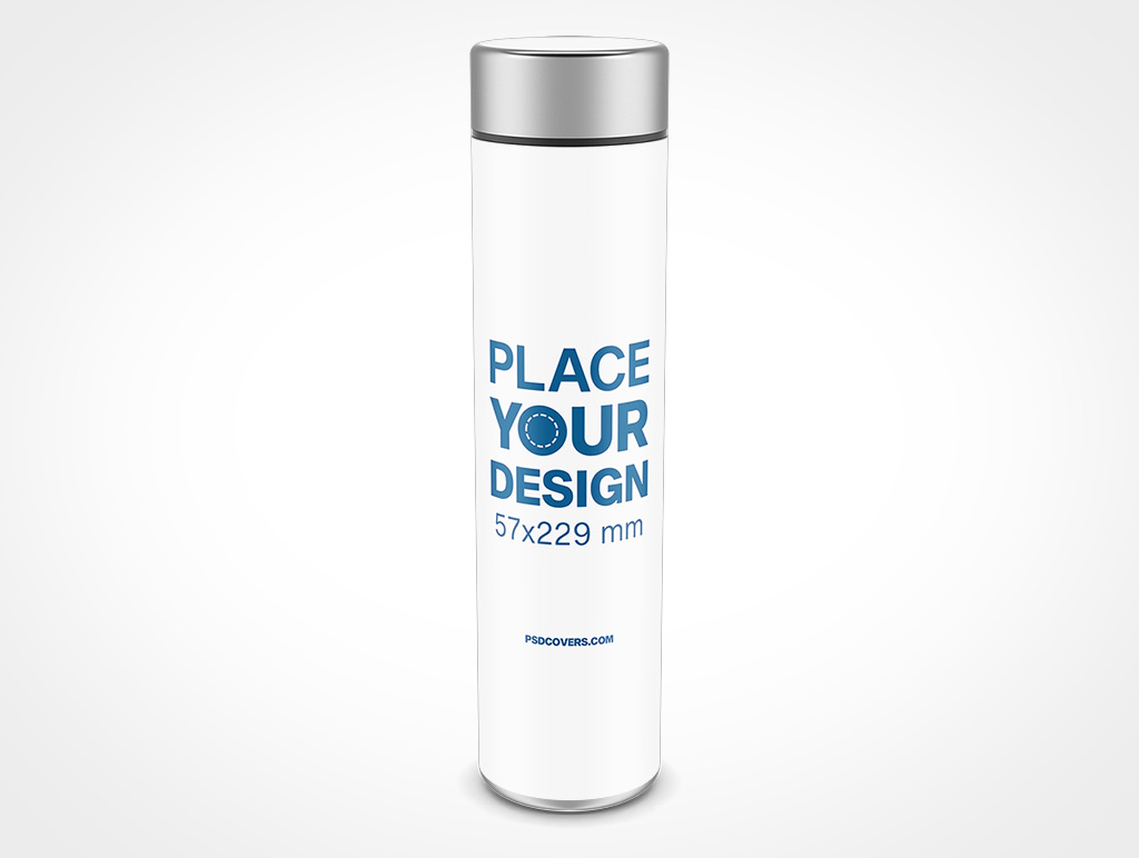 Steel Water Bottle Mockup 13r5