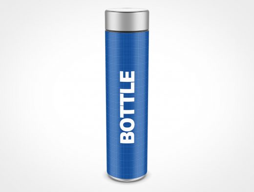 Refine your designs on this blank Steel Water Bottle Mockup 13